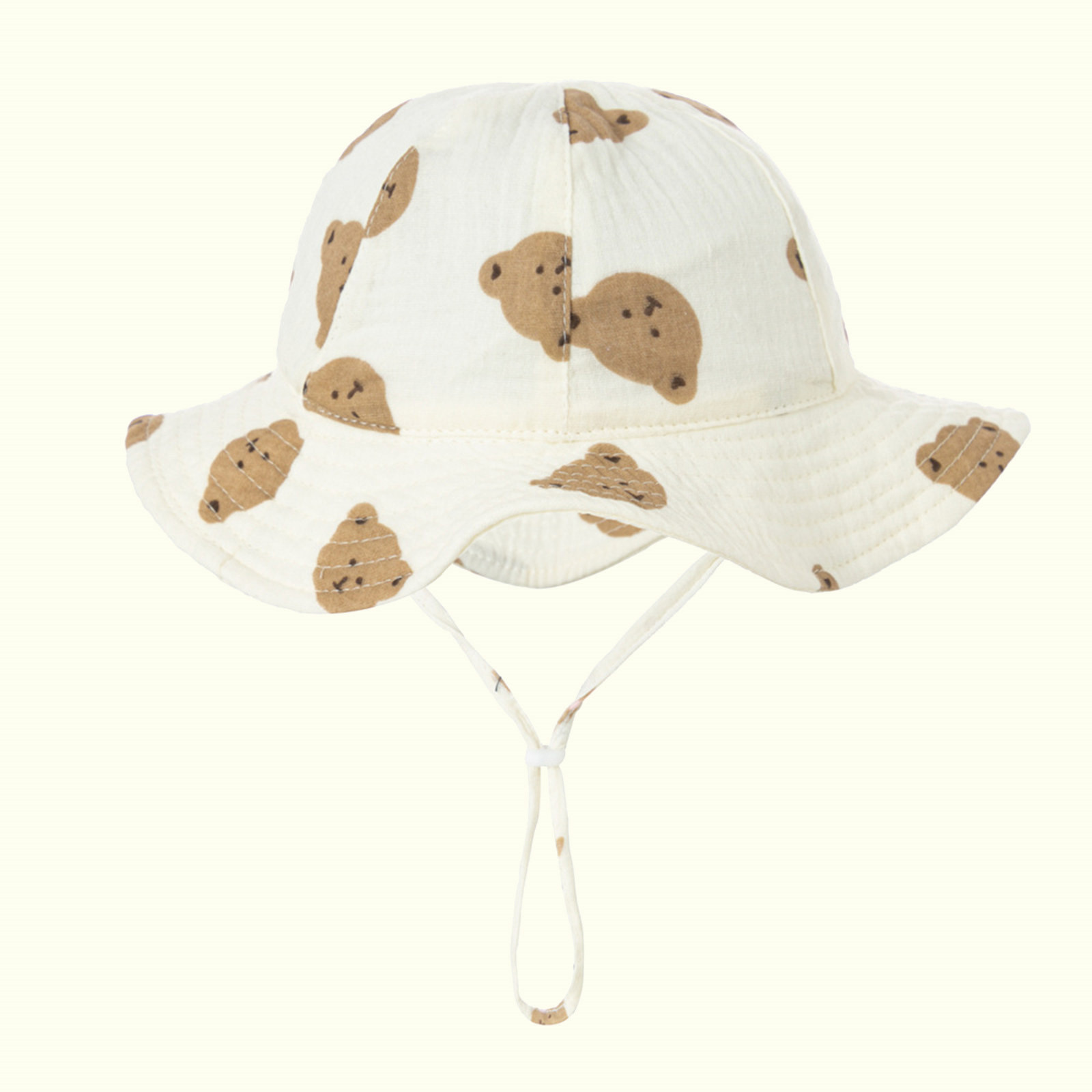 Herrnalise Baby Boy Beach Hat Baby Girl Sun Hat UPF 50+ Toddler Caps for Boys Girls Infant Wide Brim Hats Baby Bucket Hat